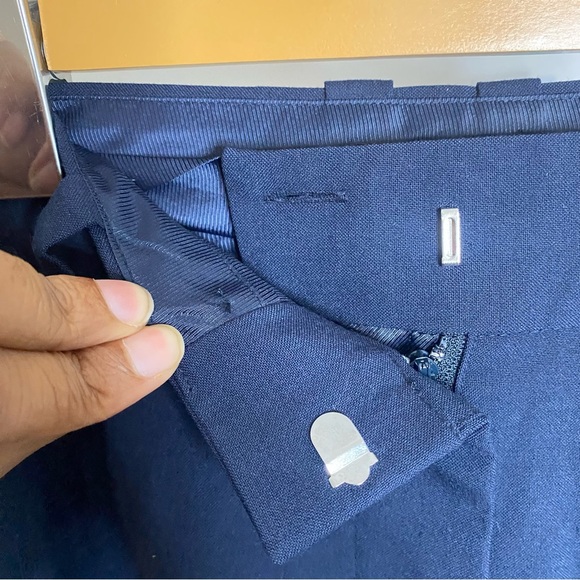 FRANK & OAK - NWT Navy Amelia Balloon Fit Pants - size 2 - Picture 13 of 16